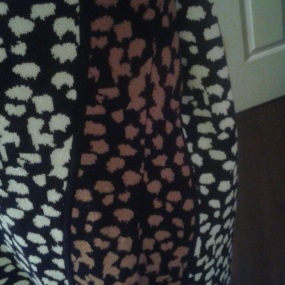 Black - white -Taupe Print Dress,Plus size - Picture 7 of 8